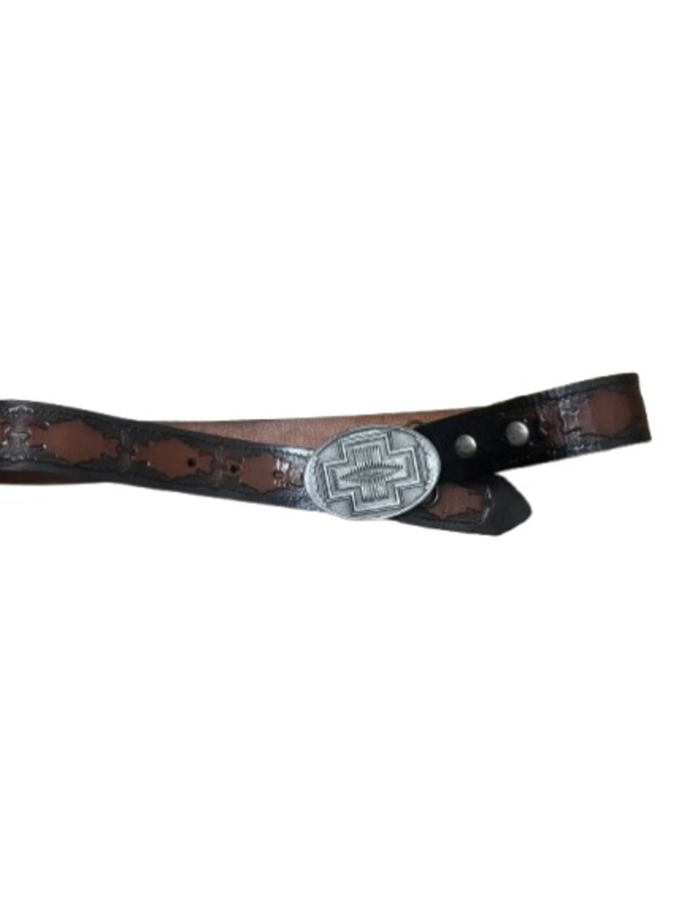 Vintage Pendleton Harding Leather Belt